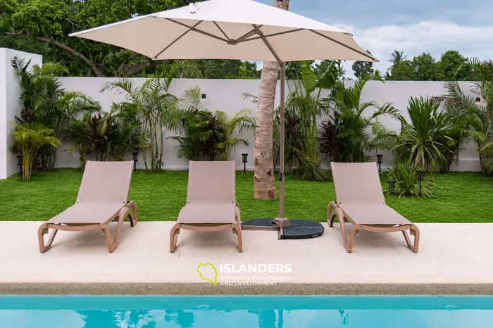 Brand new 3 bdrm pool villa (Lamai)