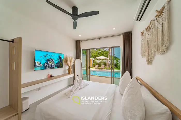 Brand new 3 bdrm pool villa (Lamai)