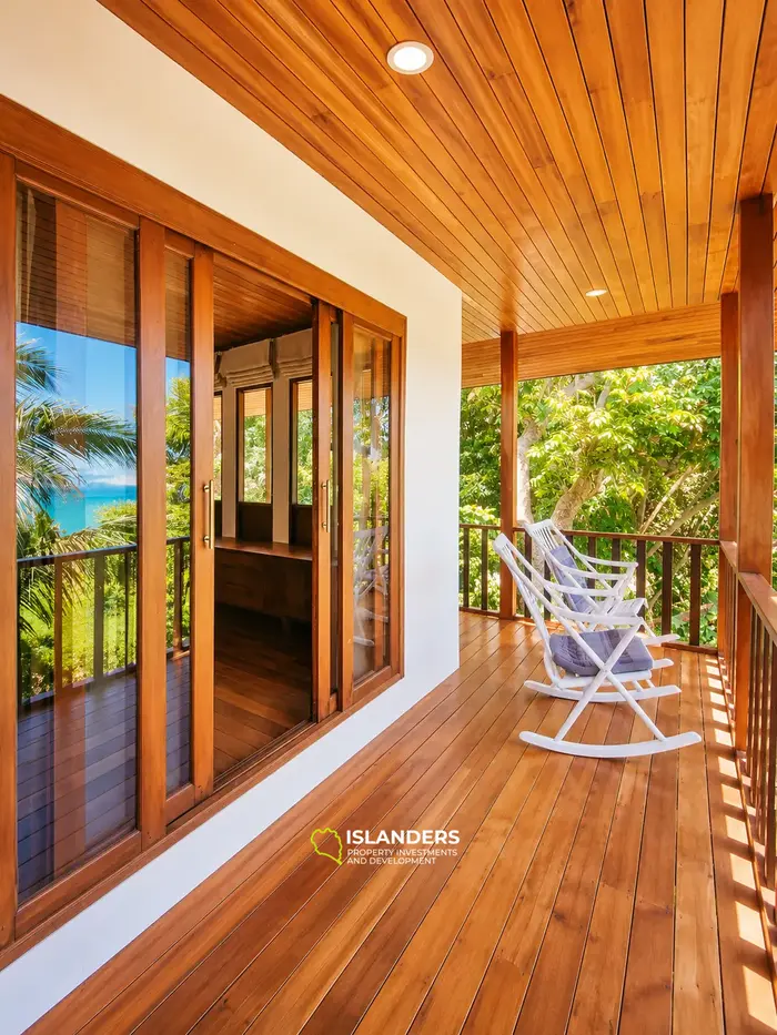 2-BR Sea View House for Rent in Koh Phangan