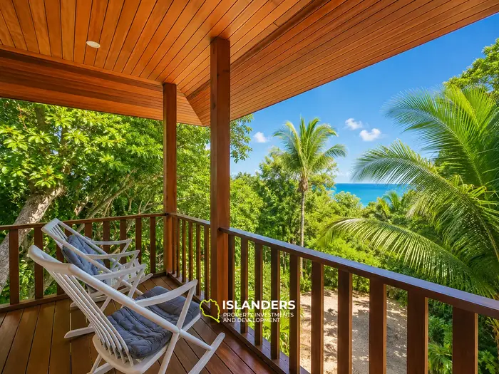 2-BR Sea View House for Rent in Koh Phangan