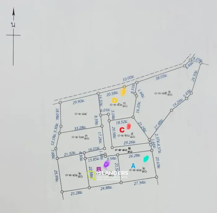 30-Year Land Lease – 4 plots – Coconut Lane