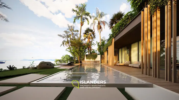 Exquisite LUXURY 3-BEDROOM BEACHFRONT VILLA on Koh Phangan, Haad Yao