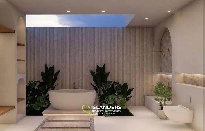 One-bdrm pool villa in a quiet area surrounded by greenery (Maenam)