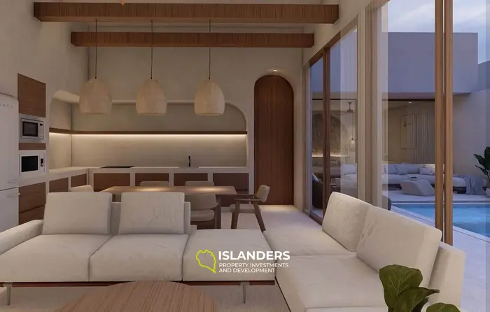 A private 2-bdrm pool villa in a quiet, green part of the island (Maenam)