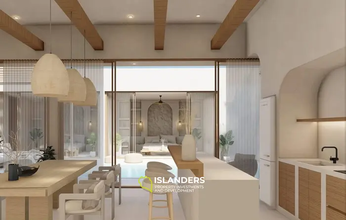 Spacious 3-bdrm villa with direct pool access from the living room and bedroom (Maenam)