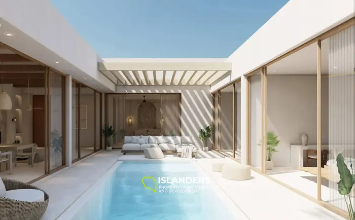 Spacious 3-bdrm villa with direct pool access from the living room and bedroom (Maenam)
