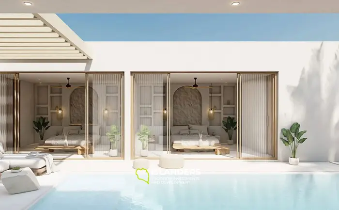 Spacious 3-bdrm villa with direct pool access from the living room and bedroom (Maenam)