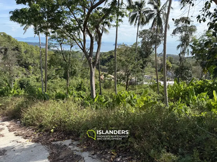 Exclusive Land for Sale in Koh Phangan with Breathtaking Sea View