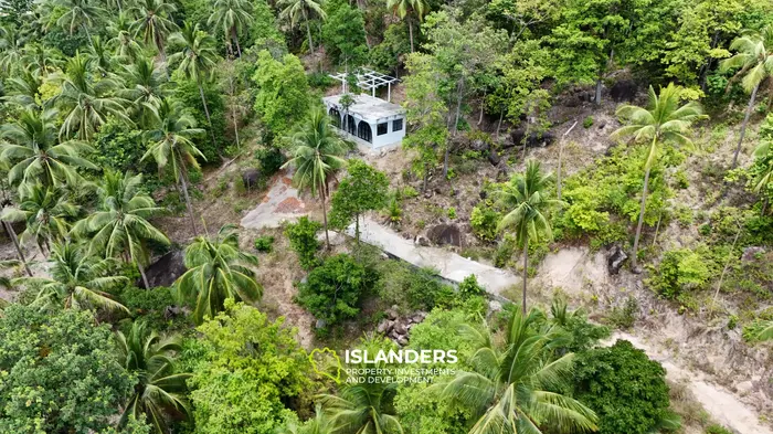 Exclusive Land for Sale with small house in Haad Salad, Koh Phangan