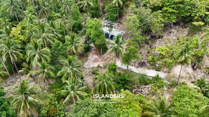 Exclusive Land for Sale with small house in Haad Salad, Koh Phangan