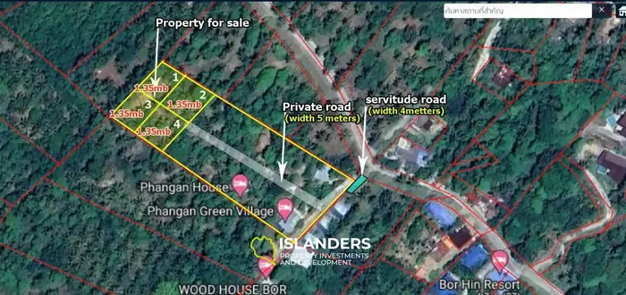 Exquisite Land Plot with Jungle View in Koh Phangan