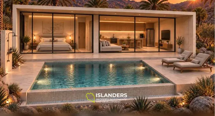 1-bdrm pool villa surrounded by a tropical garden (Maenam)