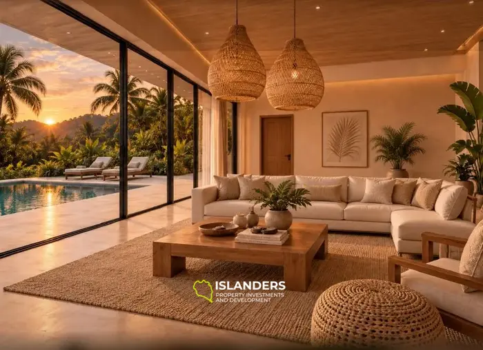 1-bdrm pool villa surrounded by a tropical garden (Maenam)