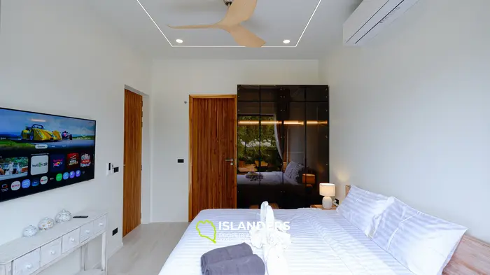 3-bdrm pool villa with a solar panels and a private well (Bophut)