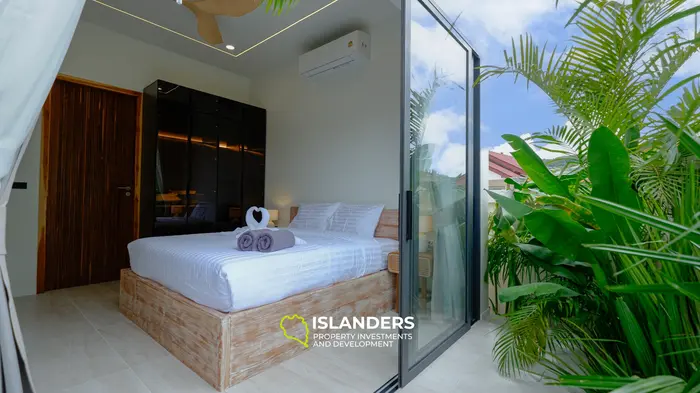 3-bdrm pool villa with a solar panels and a private well (Bophut)