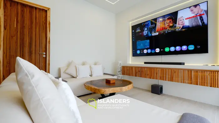 3-bdrm pool villa with a solar panels and a private well (Bophut)