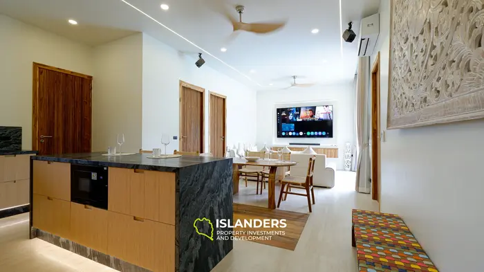 3-bdrm pool villa with a solar panels and a private well (Bophut)