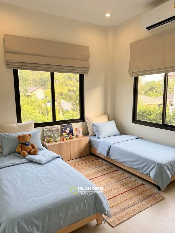 1 Rai property with 2 villas in Coconut Lane