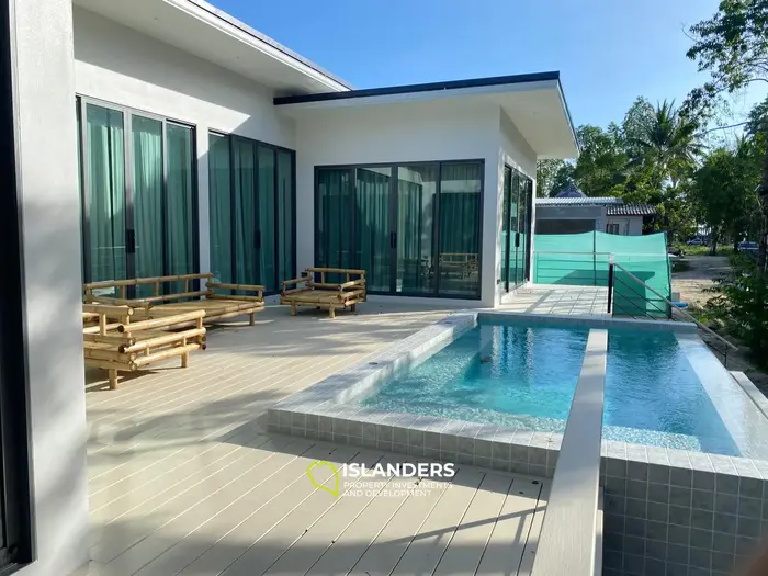 Brand-New 3-Bedroom Pool Villa for Sale – Hin Kong 