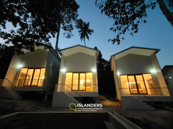 Small resort of 5 houses in Srithanu