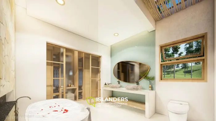 Modern 3-bdrm pool villa near the international school (Lamai)