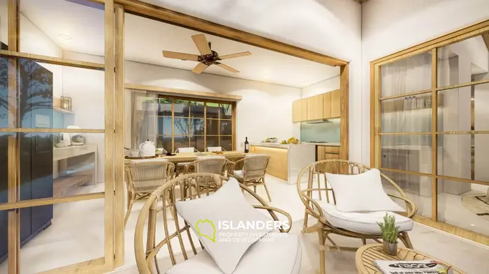 Modern 3-bdrm pool villa near the international school (Lamai)