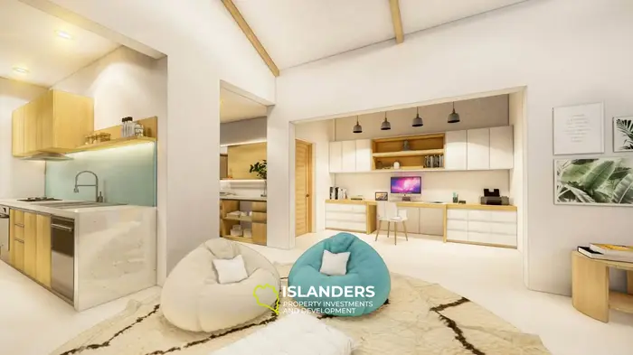3-bdrm pool villa with a large open-air relaxation area (Lamai)