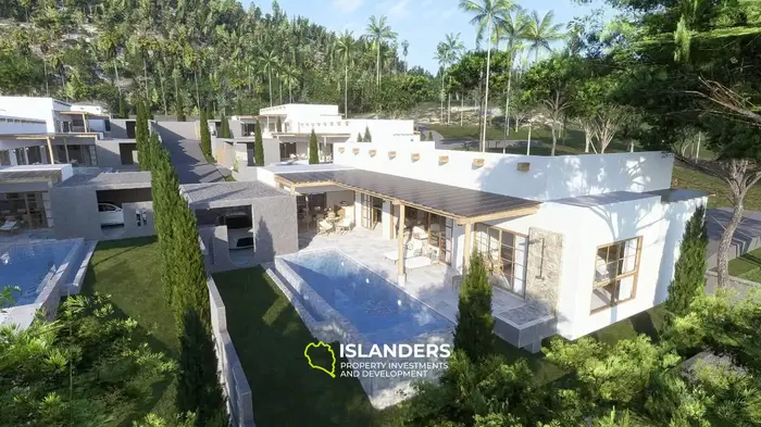 3-bdrm pool villa with a large open-air relaxation area (Lamai)