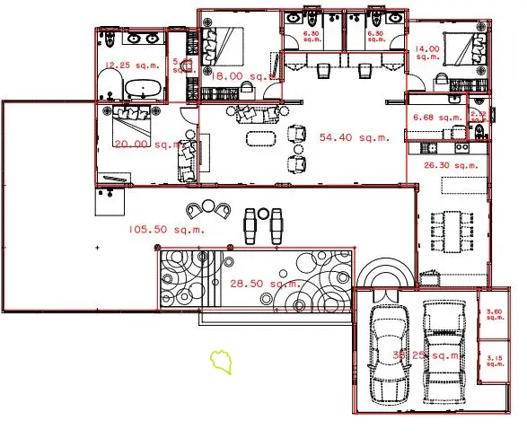 3-bdrm pool villa with a large open-air relaxation area (Lamai)