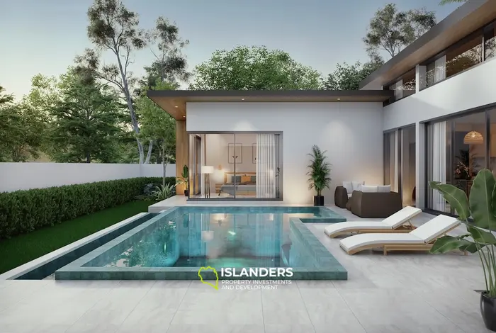 Spacious 3-bdrm pool villa in a tropical setting (Lamai)