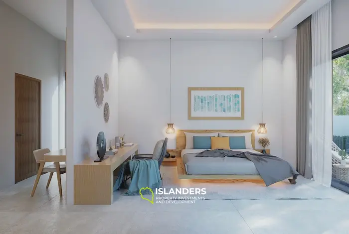 Spacious 3-bdrm pool villa in a tropical setting (Lamai)