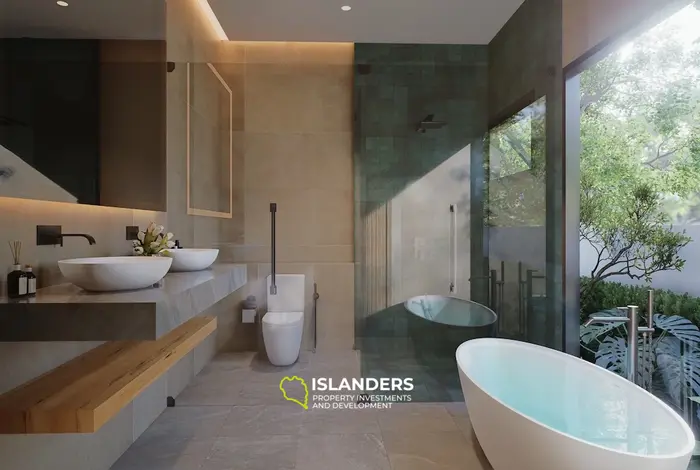 Spacious 3-bdrm pool villa in a tropical setting (Lamai)