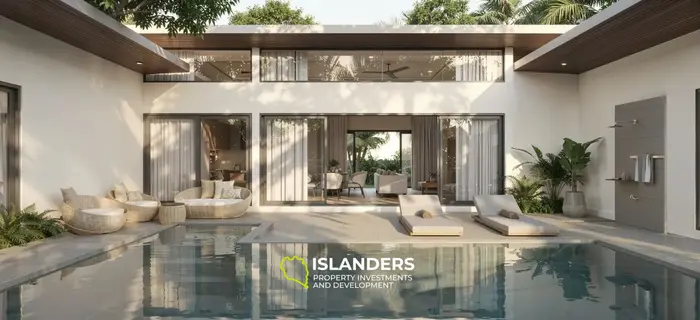 Spacious 3-bdrm pool villa in a tropical setting (Lamai)