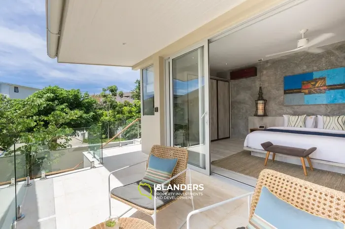 6-bdrm pool villa with ocean view (Choeng Mon)