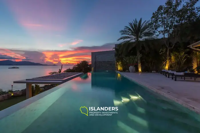 6-bdrm pool villa with ocean view (Choeng Mon)