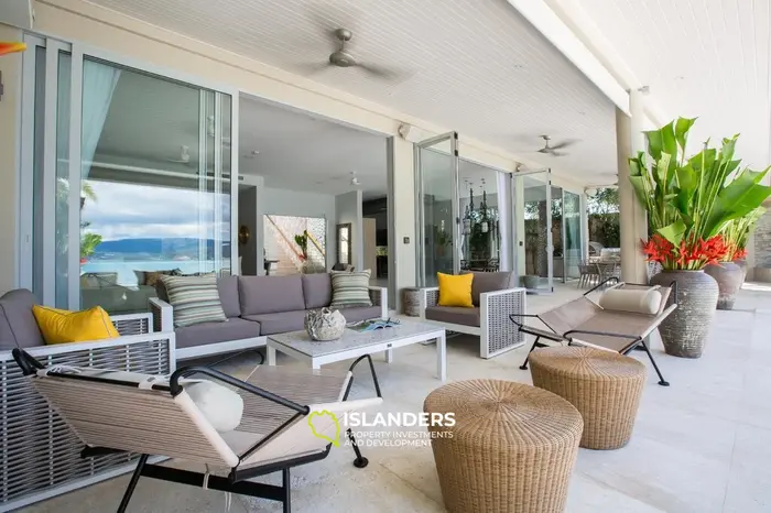 6-bdrm pool villa with ocean view (Choeng Mon)