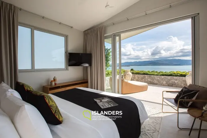 6-bdrm pool villa with ocean view (Choeng Mon)