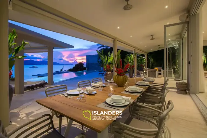 6-bdrm pool villa with ocean view (Choeng Mon)