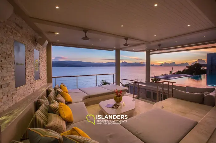 6-bdrm pool villa with ocean view (Choeng Mon)