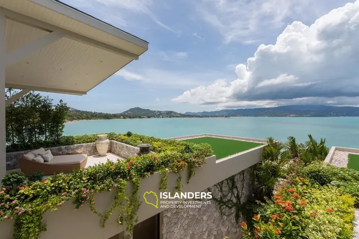 6-bdrm pool villa with ocean view (Choeng Mon)