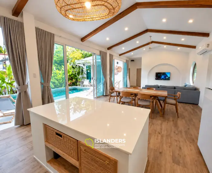 🌴 4-Bedroom Private Pool Villa – Wok Tum, Koh Phangan 