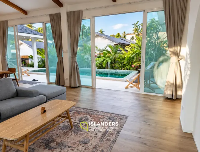 🌴 4-Bedroom Private Pool Villa – Wok Tum, Koh Phangan 