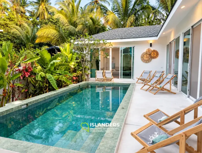 🌴 4-Bedroom Private Pool Villa – Wok Tum, Koh Phangan 