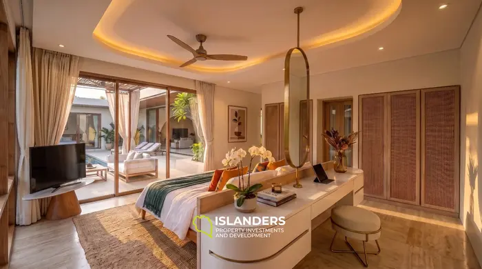 3-bdrm hillside villa with a pool and sea view (Lamai)