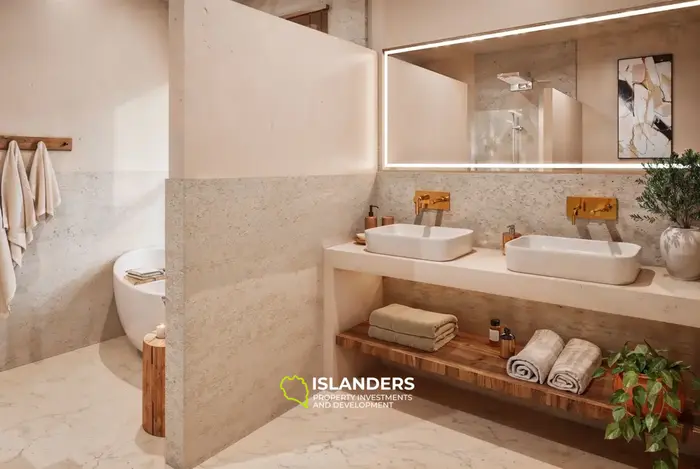 2-bdrm tropical pool villa with a palm-filled garden (Maenam)