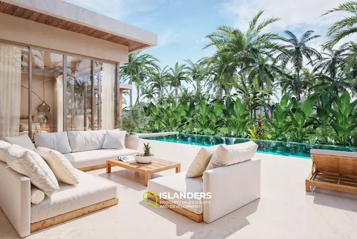 3-bdrm pool villal just 200 meters from the beach (Maenam)