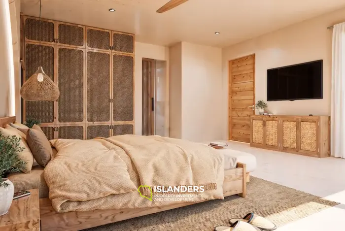 3-bdrm pool villal just 200 meters from the beach (Maenam)