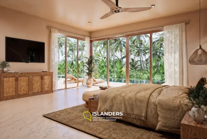 3-bdrm pool villal just 200 meters from the beach (Maenam)