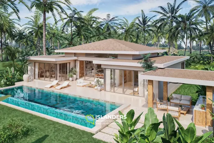 3-bdrm pool villal just 200 meters from the beach (Maenam)