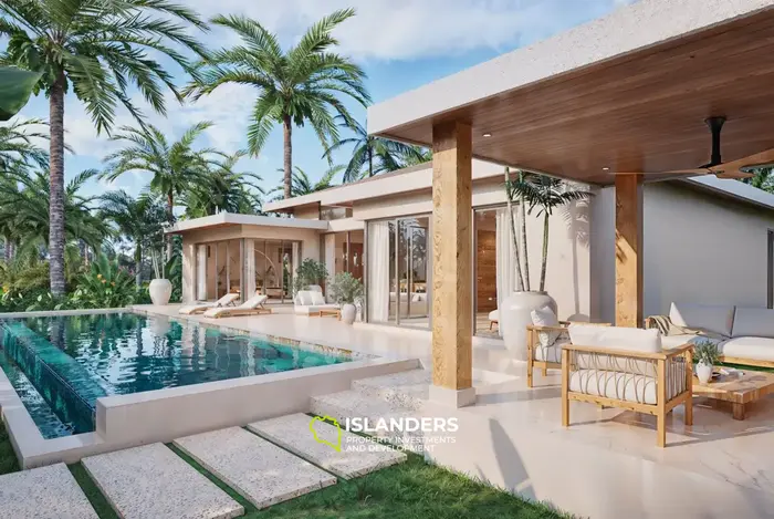 3-bdrm pool villal just 200 meters from the beach (Maenam)